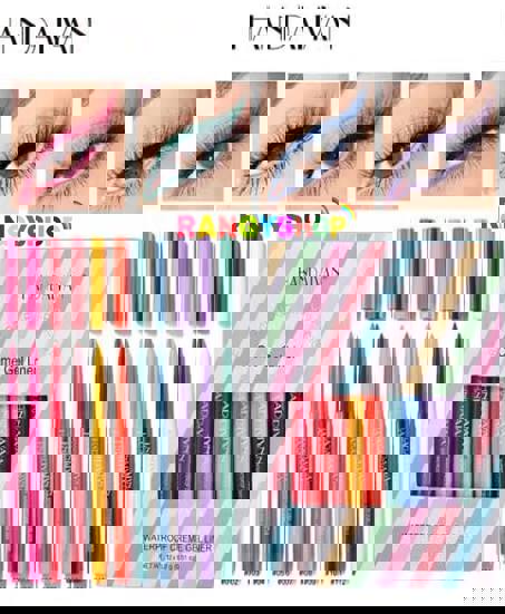 مداد چشم شمعی رنگی پیچی هندیان